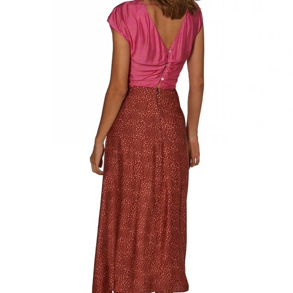 Vix Paula Hermany Silk Midi Dress - Picture 3 of 7